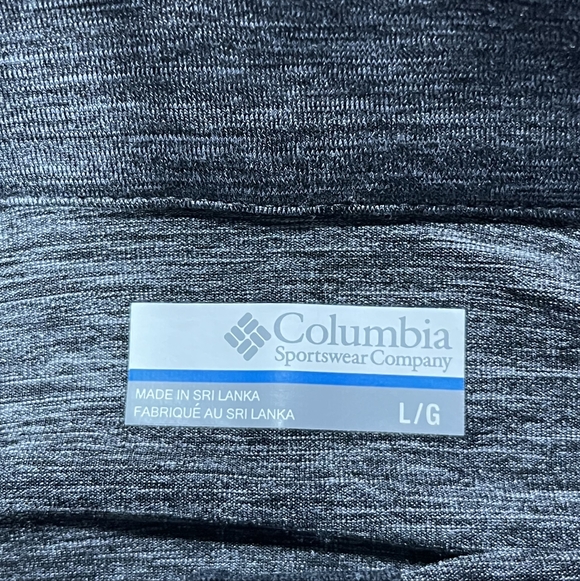 Nwt Columbia Womens Grey Peach Tree Half Zip Pullover Long Sleeve Baselayer L - Picture 5 of 5